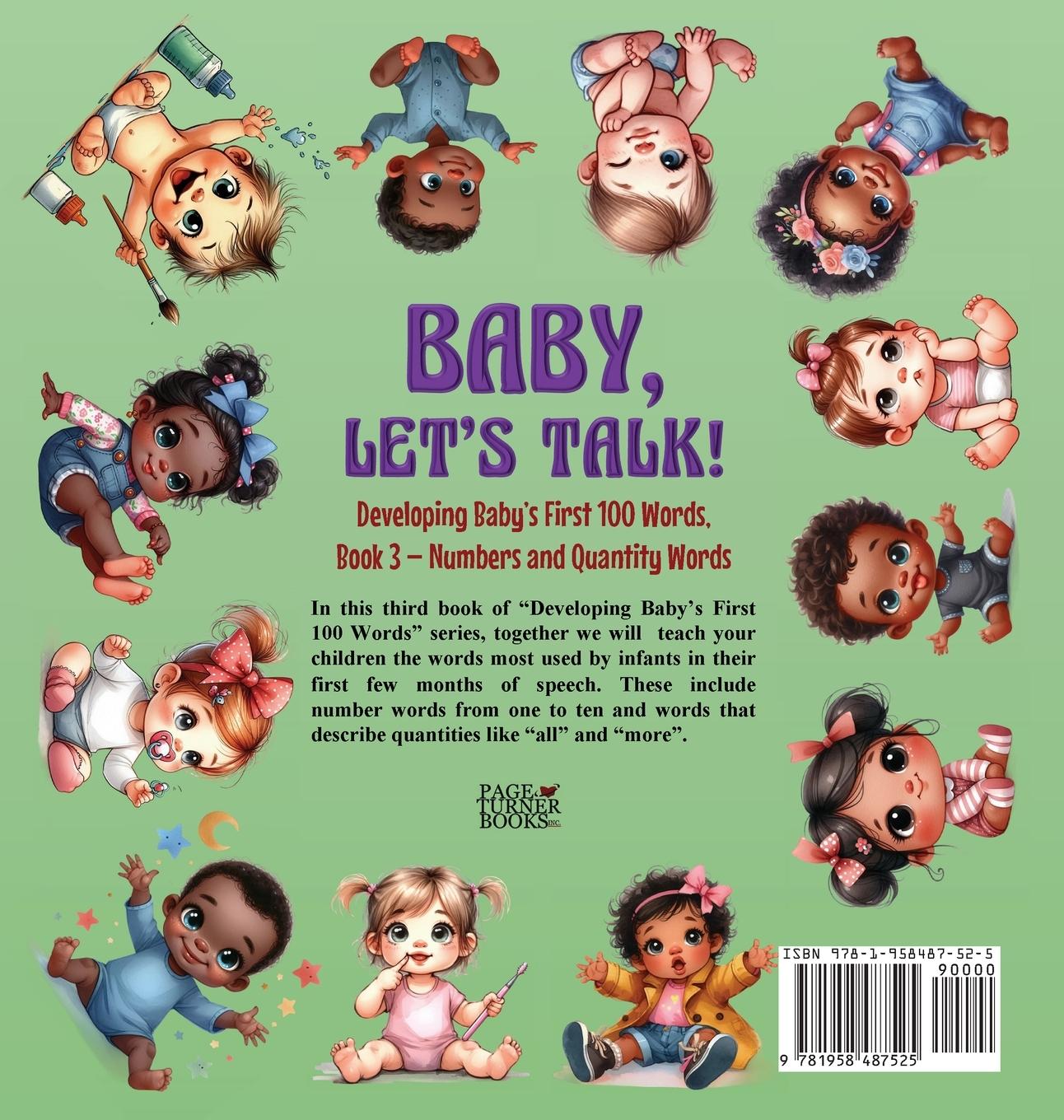 Rückseitencover Baby, Let's Talk! Developing Baby's First 100 Words, Book 3