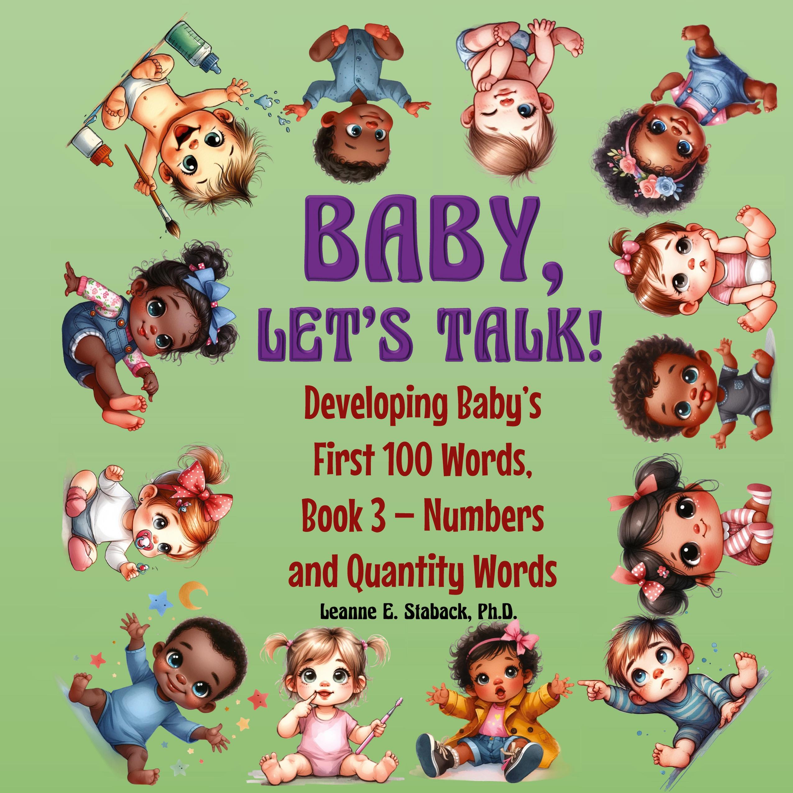 Vorderes Coverbild Baby, Let's Talk! Developing Baby's First 100 Words, Book 3