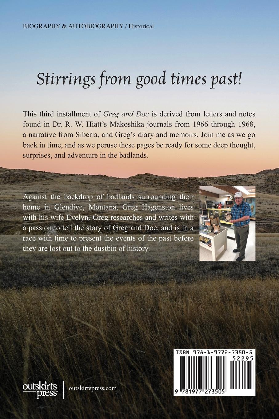 Rückseitencover Greg and Doc III, Two Souls Surrounded by Badlands