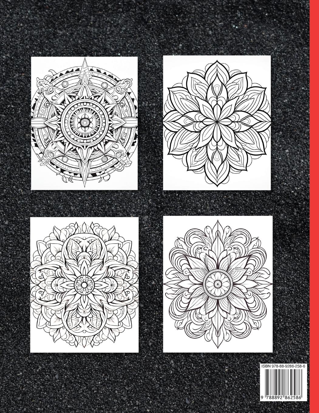 Rückseitencover Mandala 3 Coloring Book