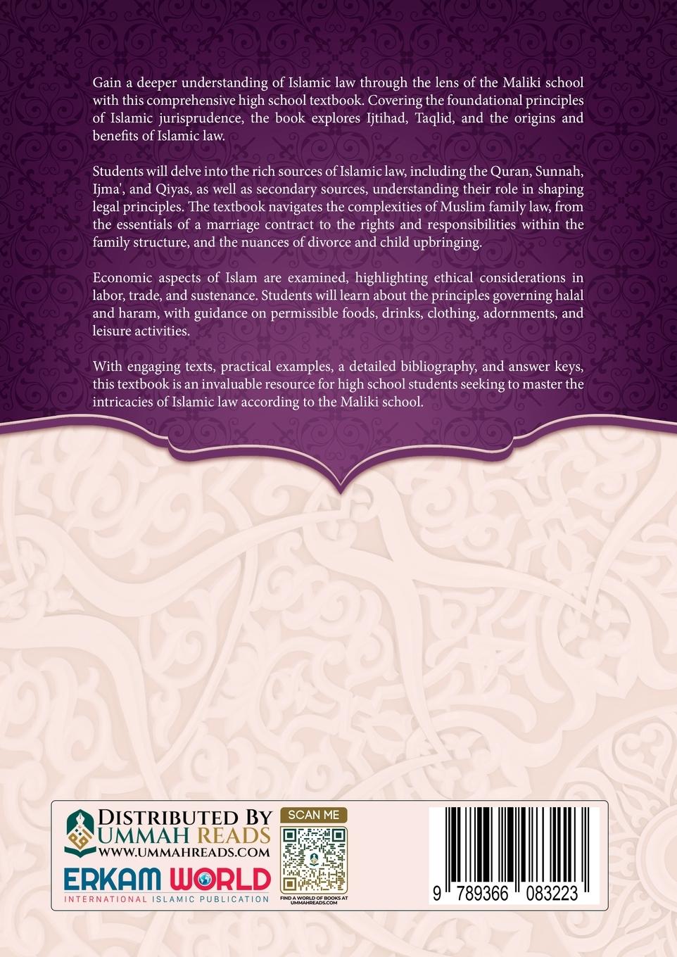 Rückseitencover Fiqh - According to The Maliki school of Islamic Law (Vol.2) [Islamic Jurisprudence]