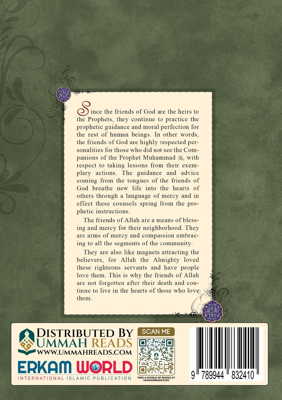 Rückseitencover The Exemplary Manners of the friends of Allah (swt) - 1