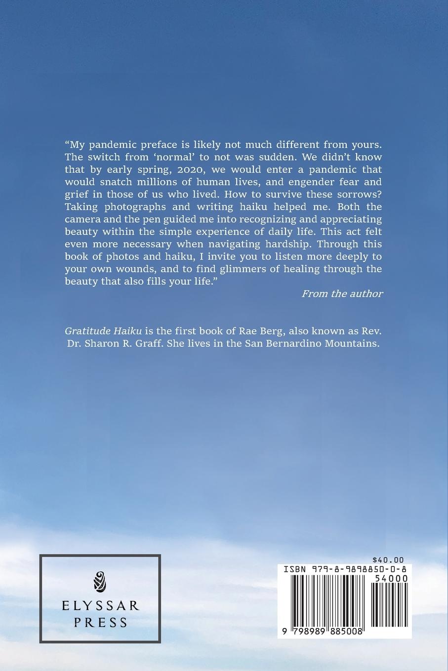 Rückseitencover Gratitude Haiku