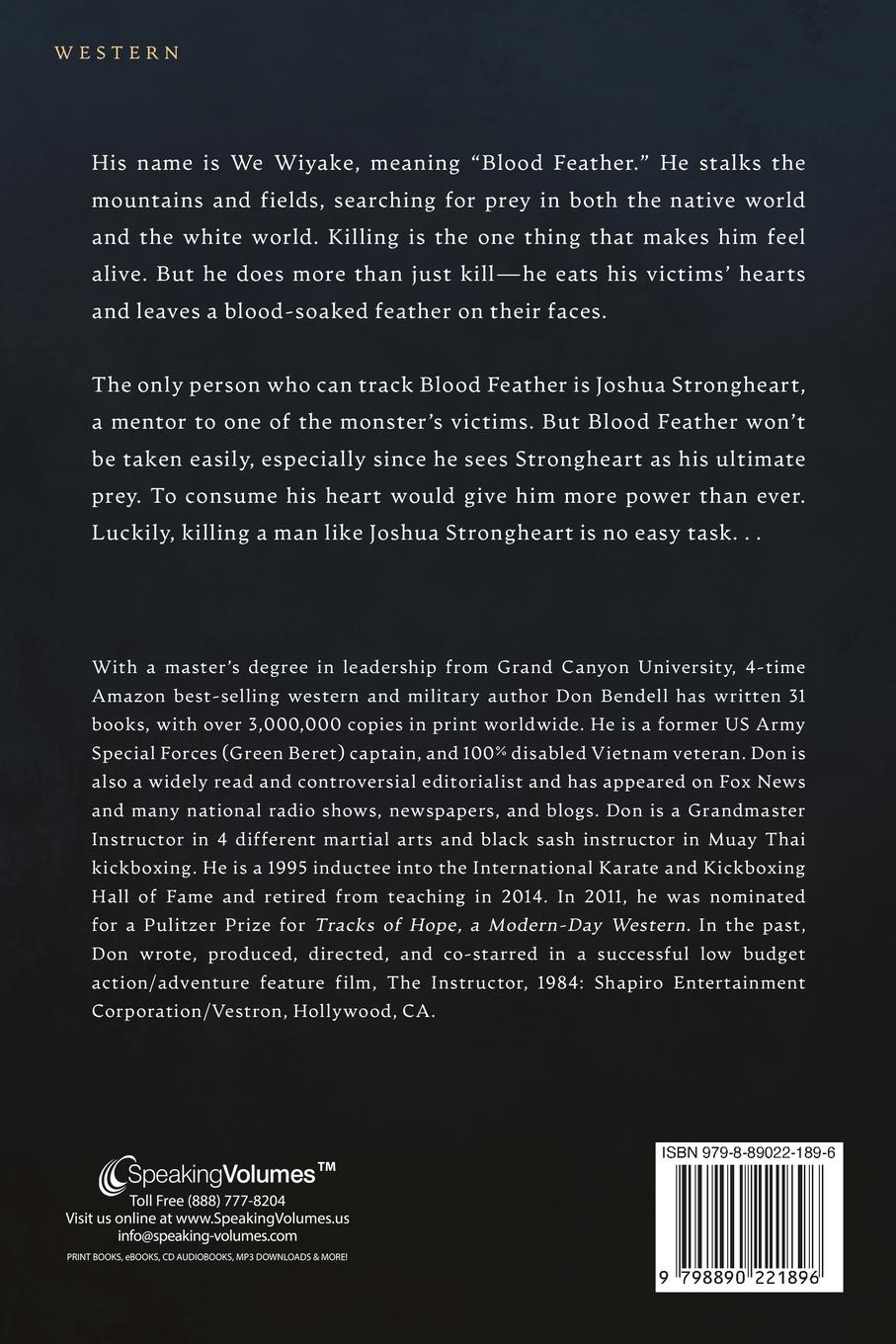 Rückseitencover Blood Feather