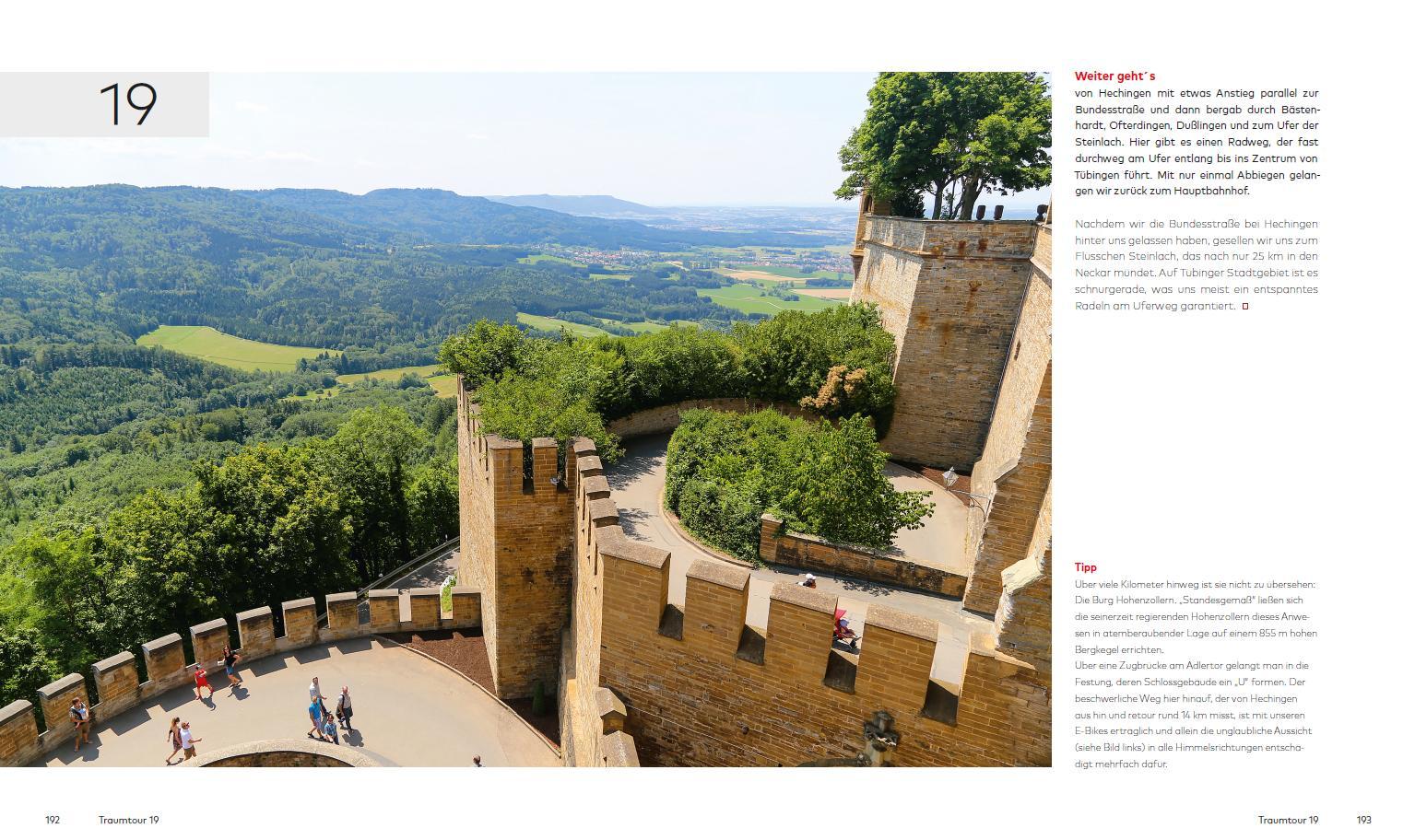 Beispielinhalt (Bild) Traumtouren mit dem E-Bike in Deutschland
