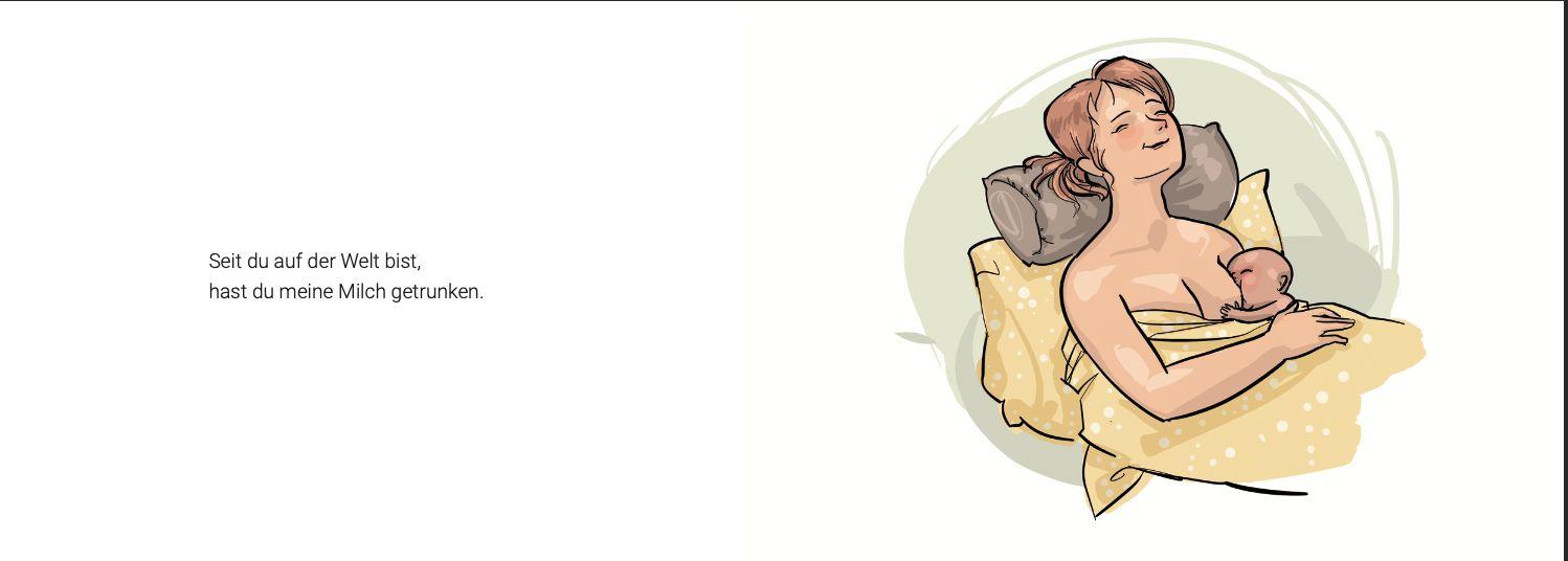 Beispielinhalt (Bild) Meine Milch