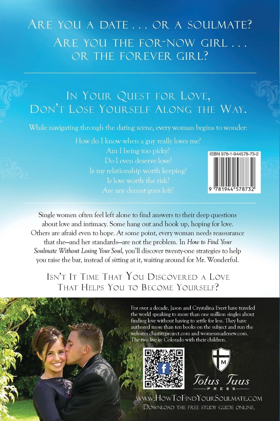 Rückseitencover How to Find Your Soulmate without Losing Your Soul (paperback)