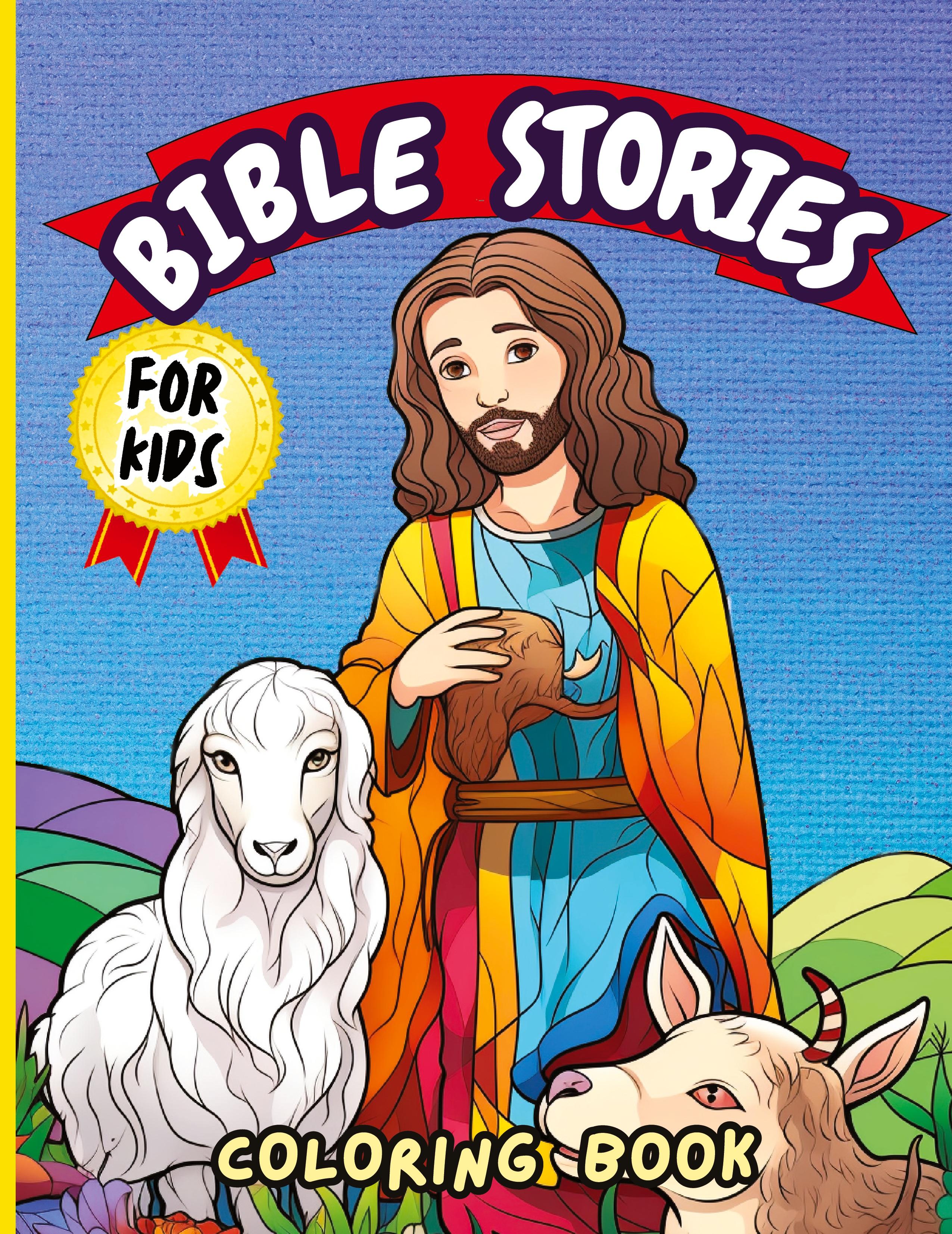 Vorderes Coverbild Bible Stories Book for Kids