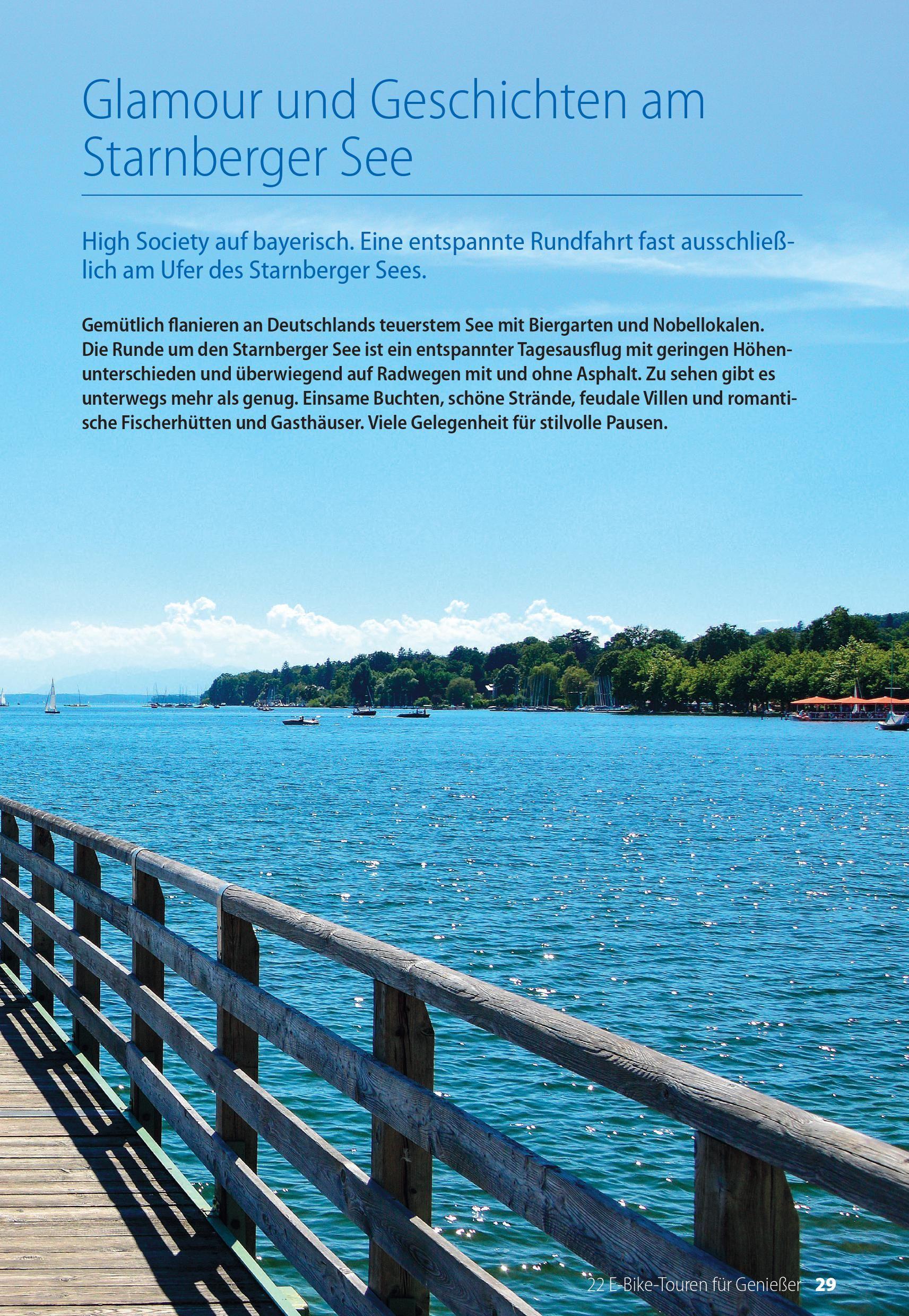 Beispielinhalt (Bild) Die 22 schönsten E-Bike-Touren für Genießer im Alpenvorland, Österreich, Südtirol, Venetien und Friaul