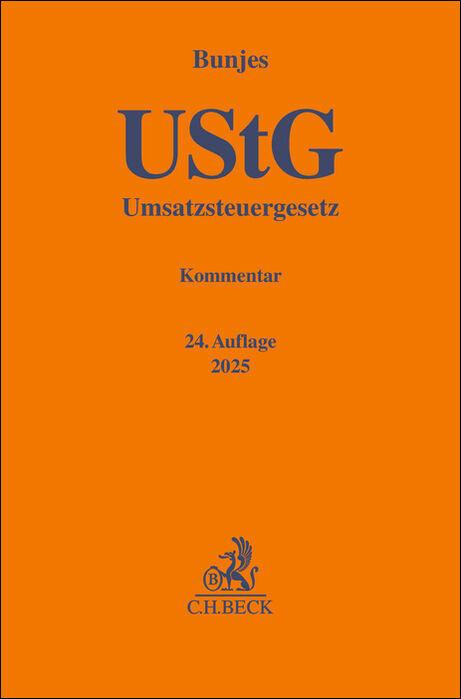 Vorderes Coverbild Umsatzsteuergesetz. UStG