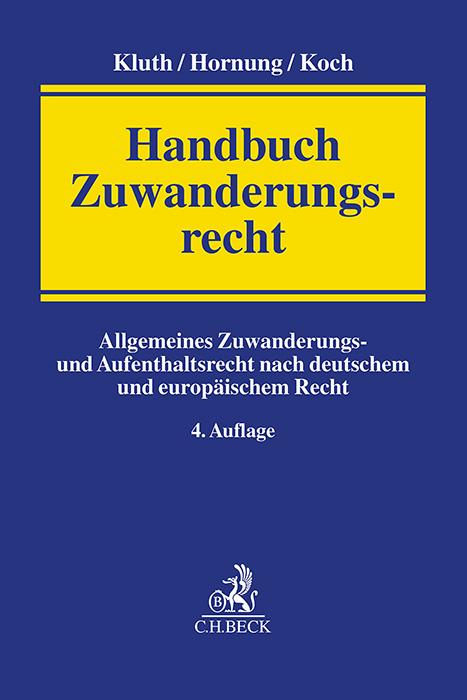 Vorderes Coverbild Handbuch Zuwanderungsrecht