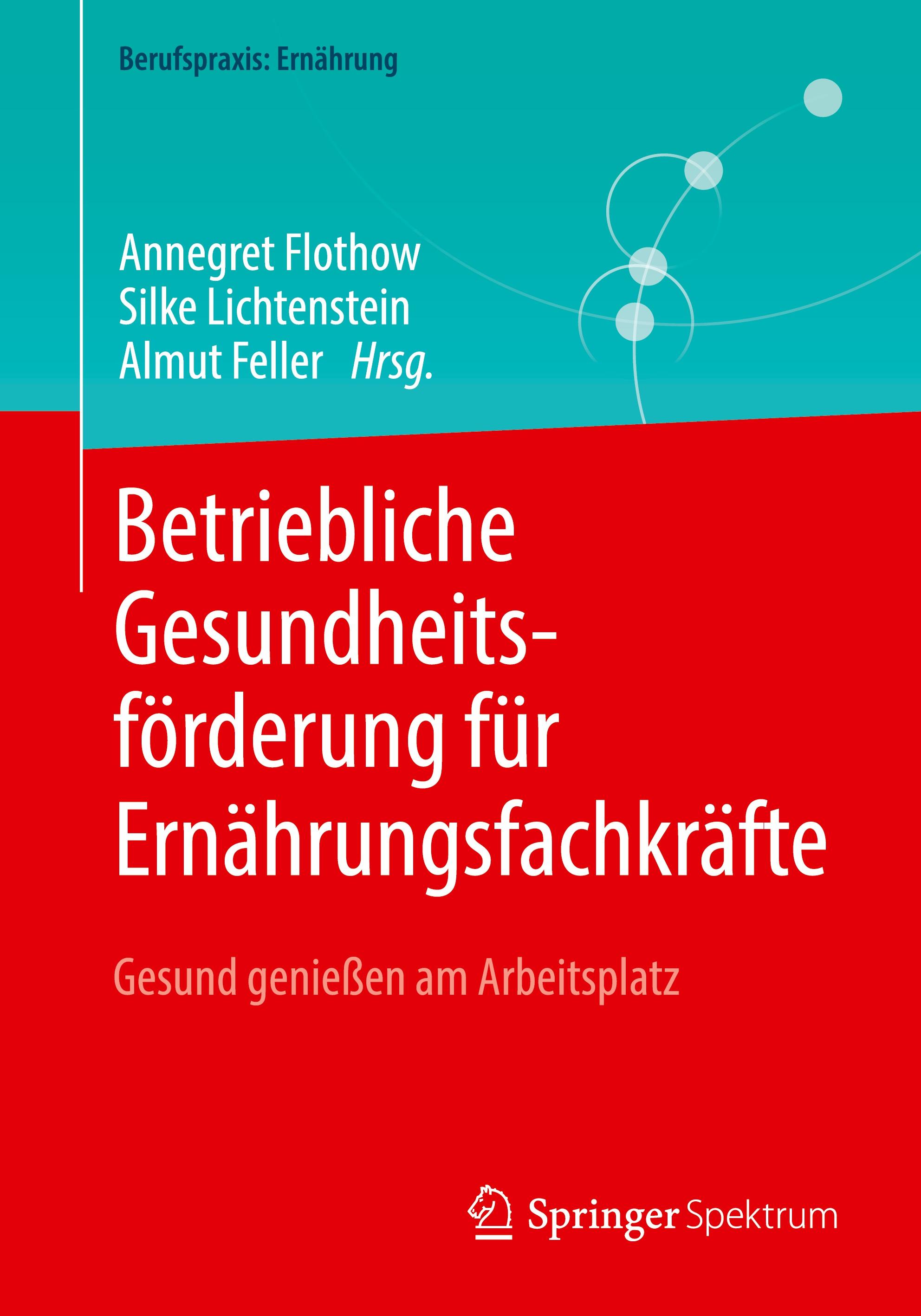 Vorderes Coverbild Betriebliche Gesundheitsförderung für Ernährungsfachkräfte