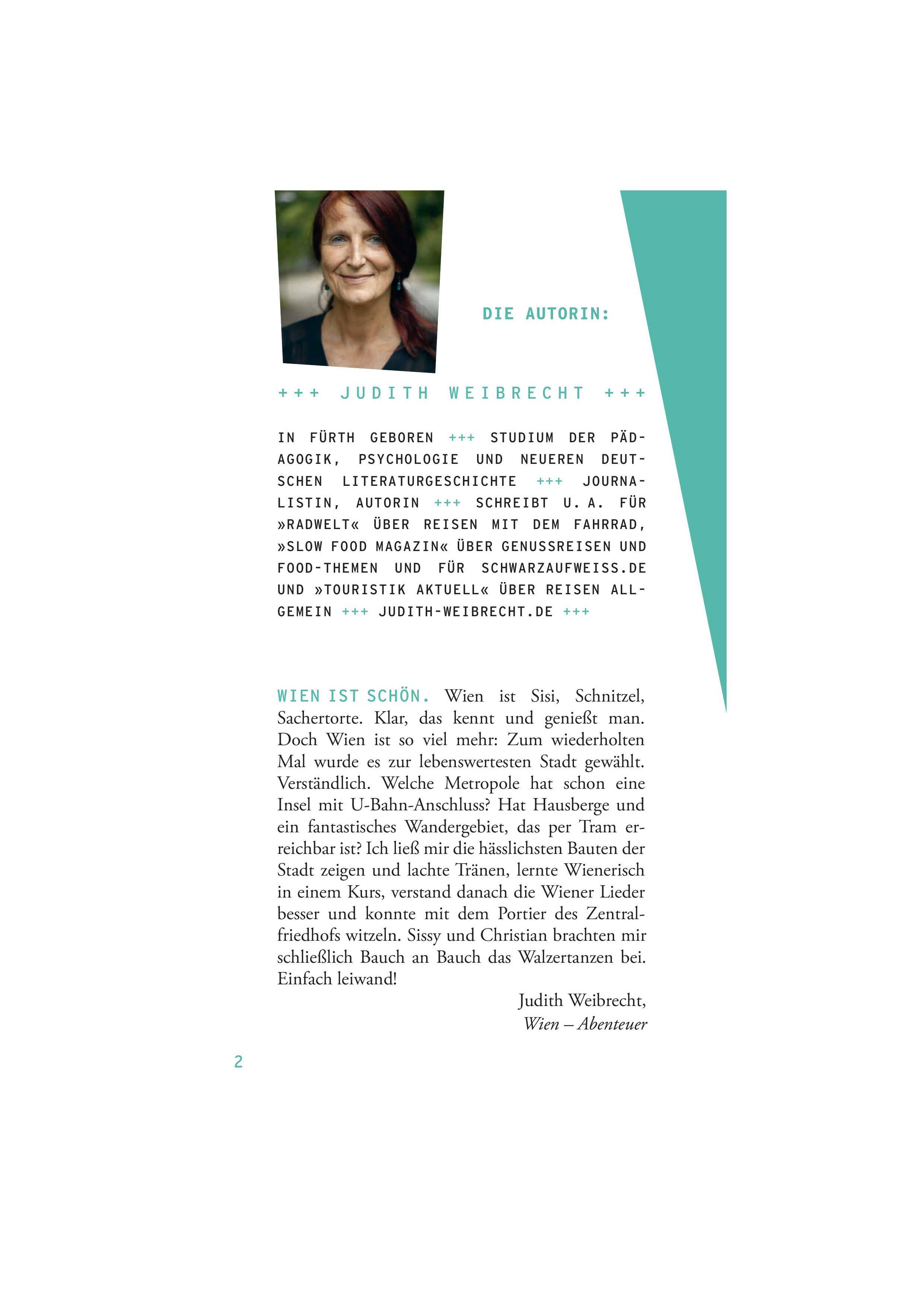 Beispielinhalt (Bild) Wien - mal anders. MICHAEL MÜLLER REISEFÜHRER