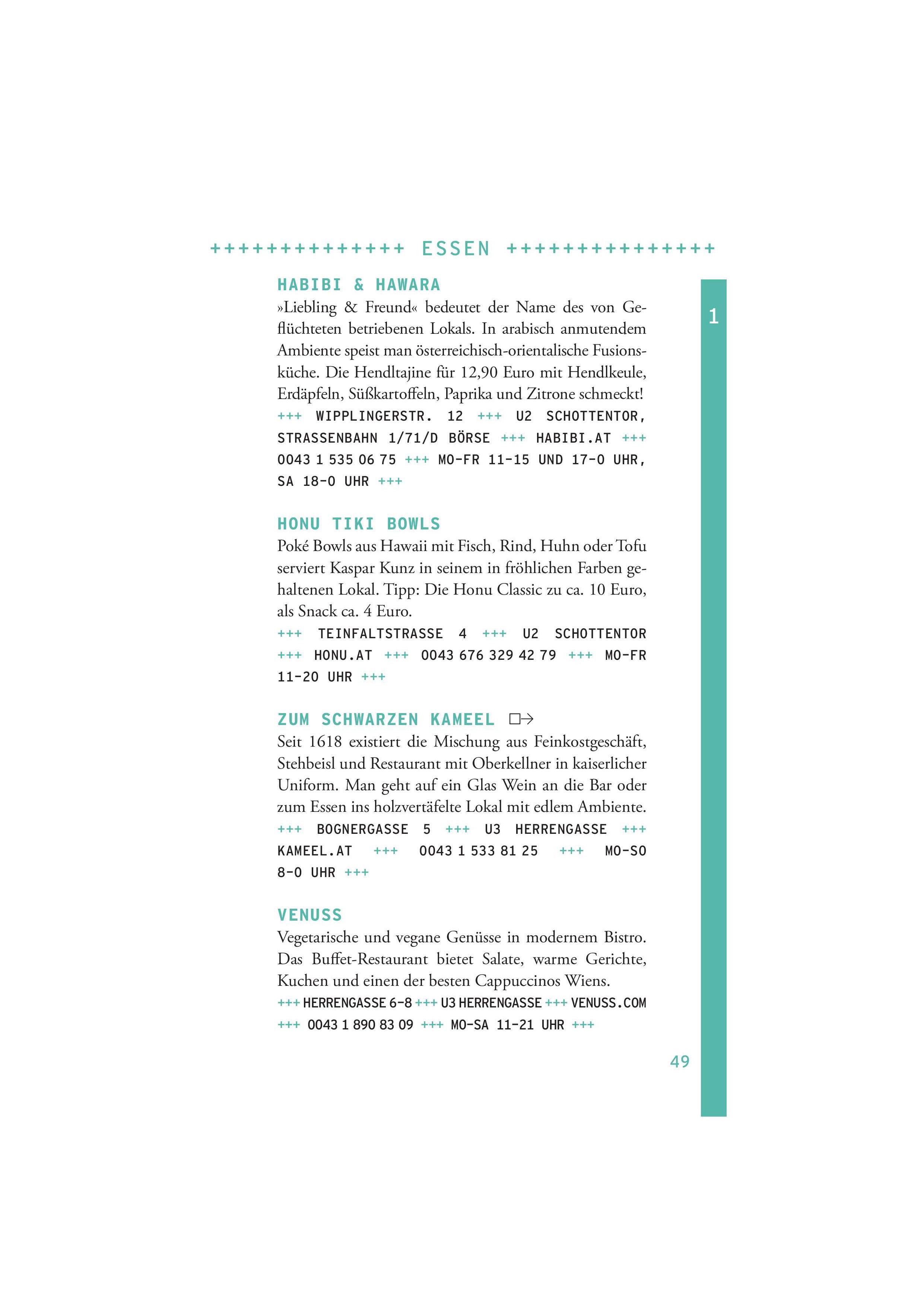 Beispielinhalt (Bild) Wien - mal anders. MICHAEL MÜLLER REISEFÜHRER