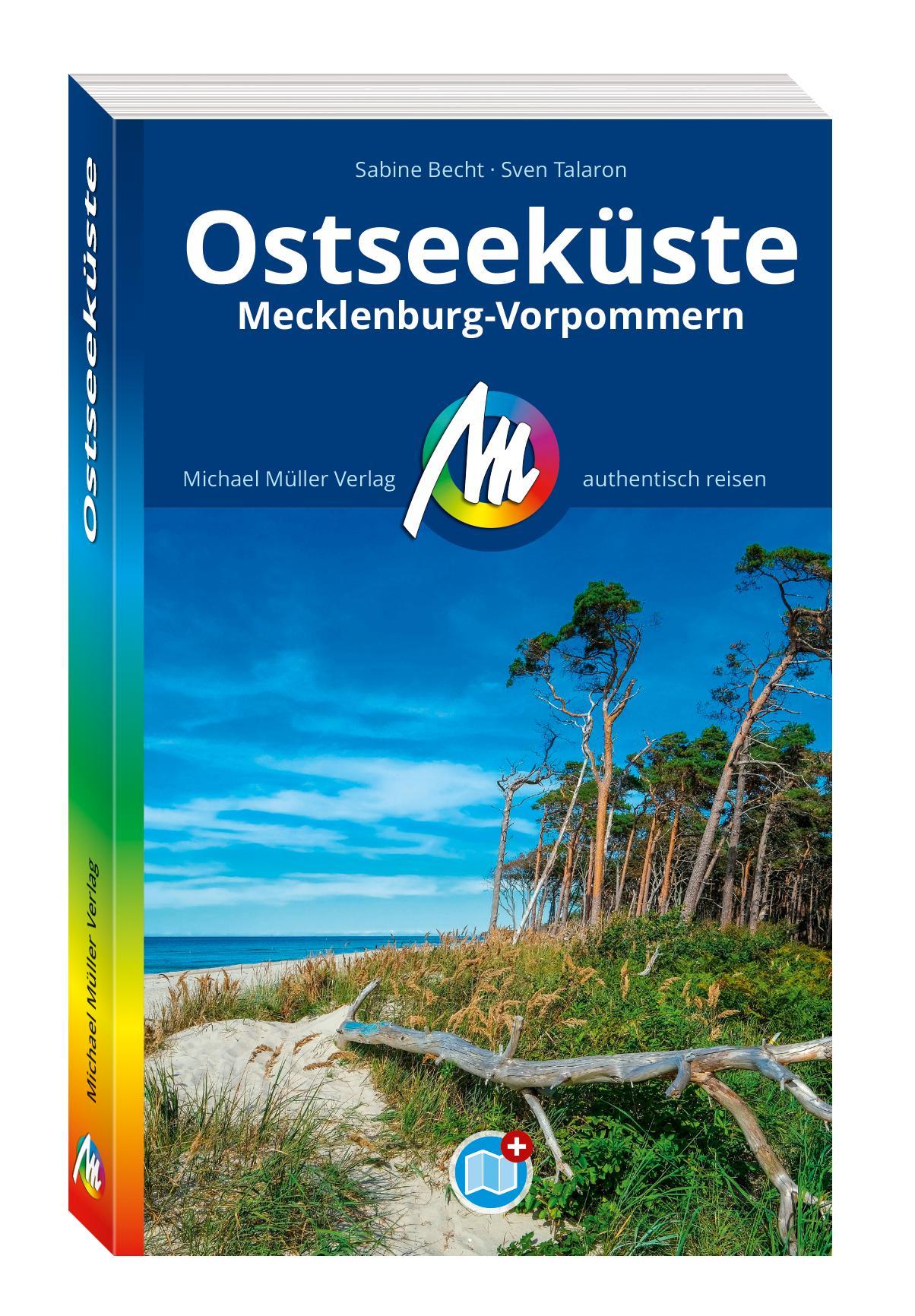Vorderes Coverbild MICHAEL MÜLLER REISEFÜHRER Ostseeküste