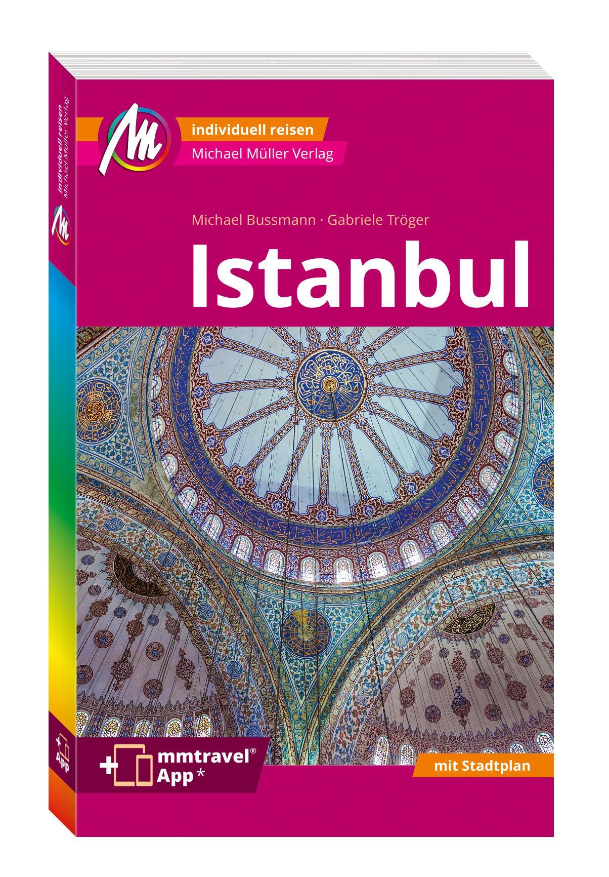Vorderes Coverbild MICHAEL MÜLLER REISEFÜHRER Istanbul MM-City
