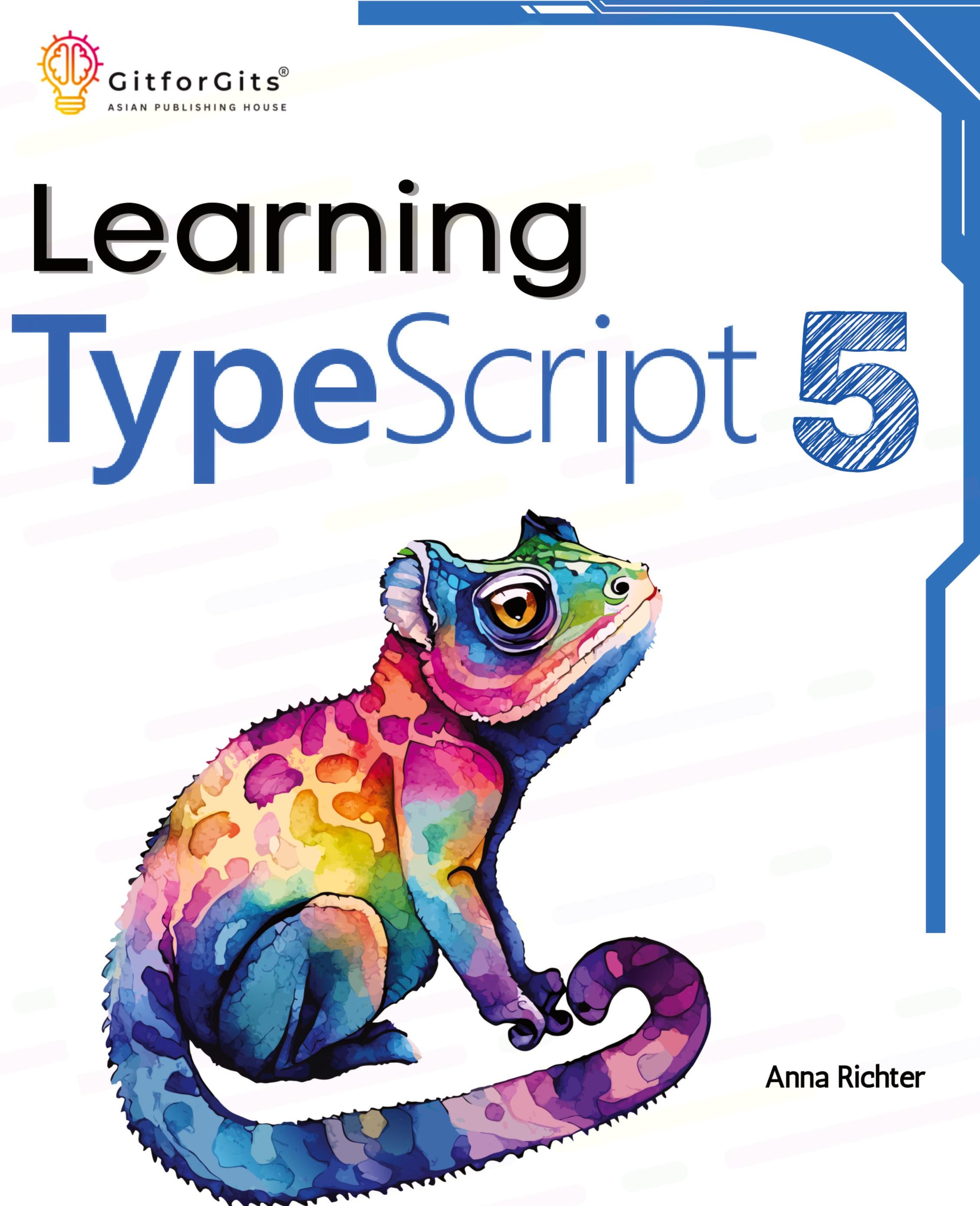 Vorderes Coverbild Learning  TypeScript 5