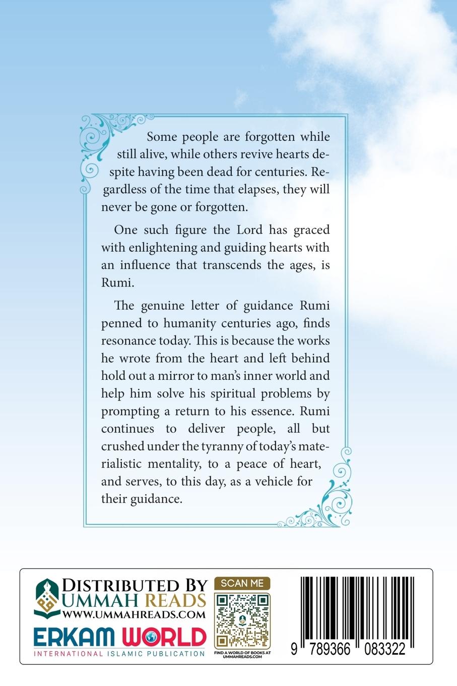 Rückseitencover Words of Wisdom from Rumi (Rahmatullah-i-Alayh)