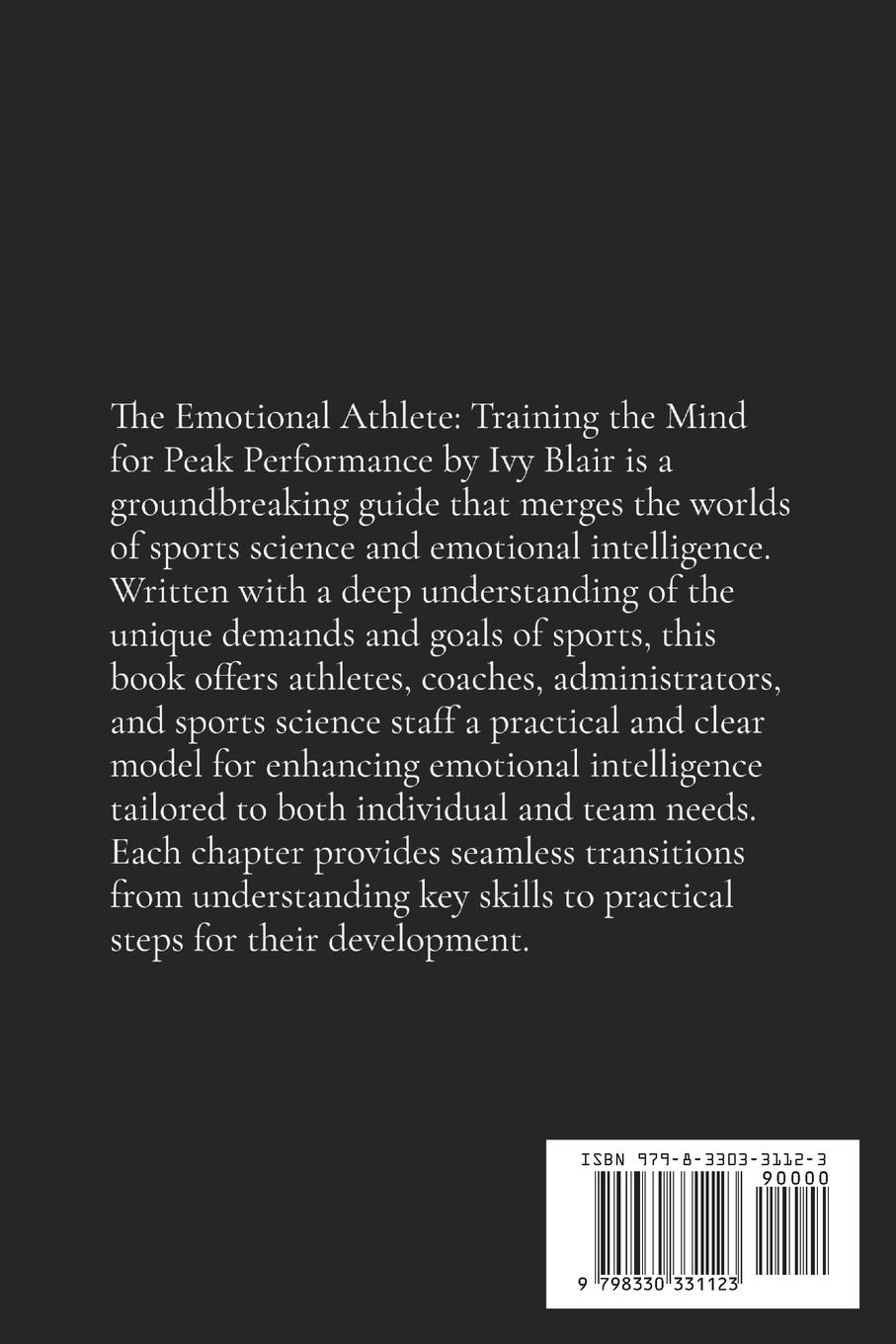 Rückseitencover The Emotional Athlete