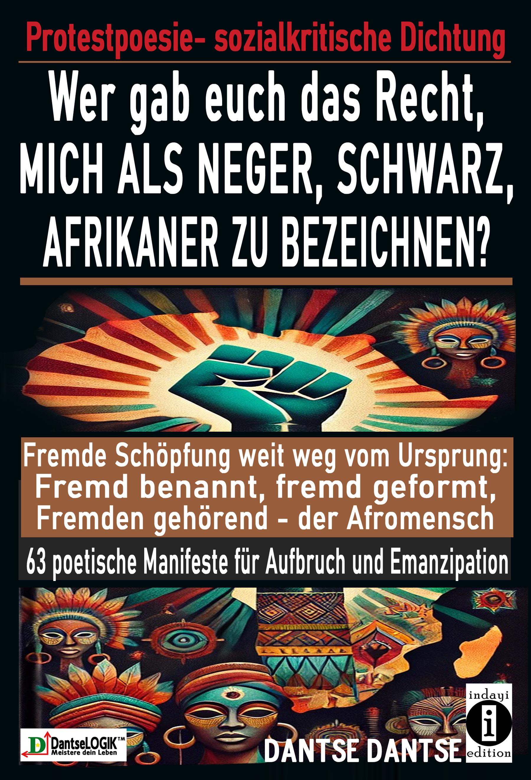 Vorderes Coverbild Wer gab euch das Recht, mich als Neger, schwarz, Afrikaner zu bezeichnen?