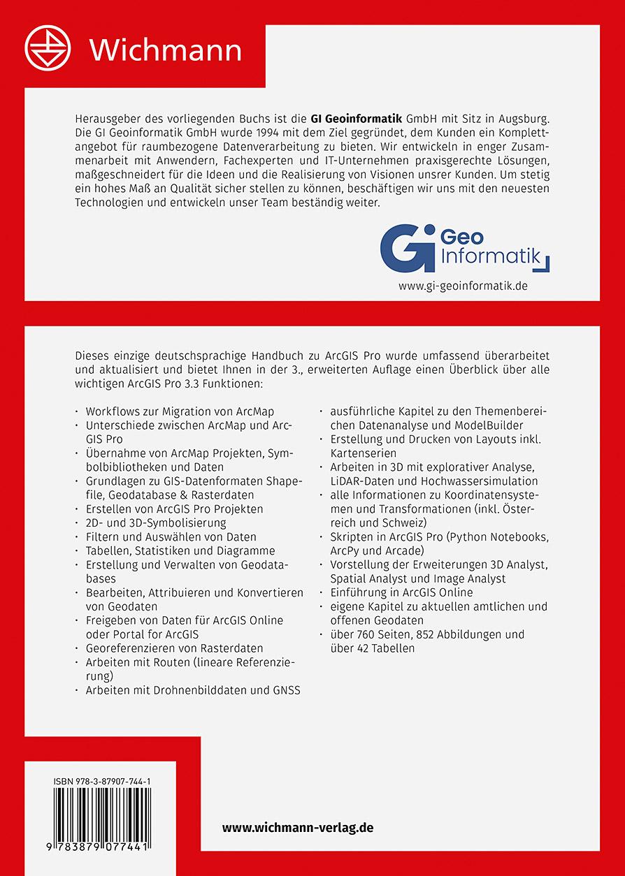 Rückseitencover ArcGIS Pro