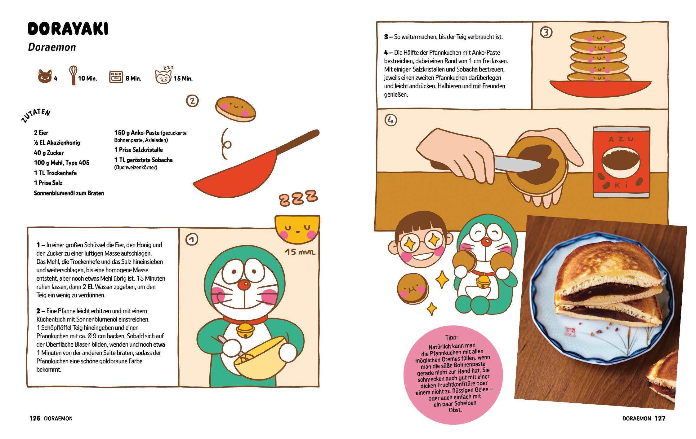 Beispielinhalt (Bild) Fantastische Anime-Küche