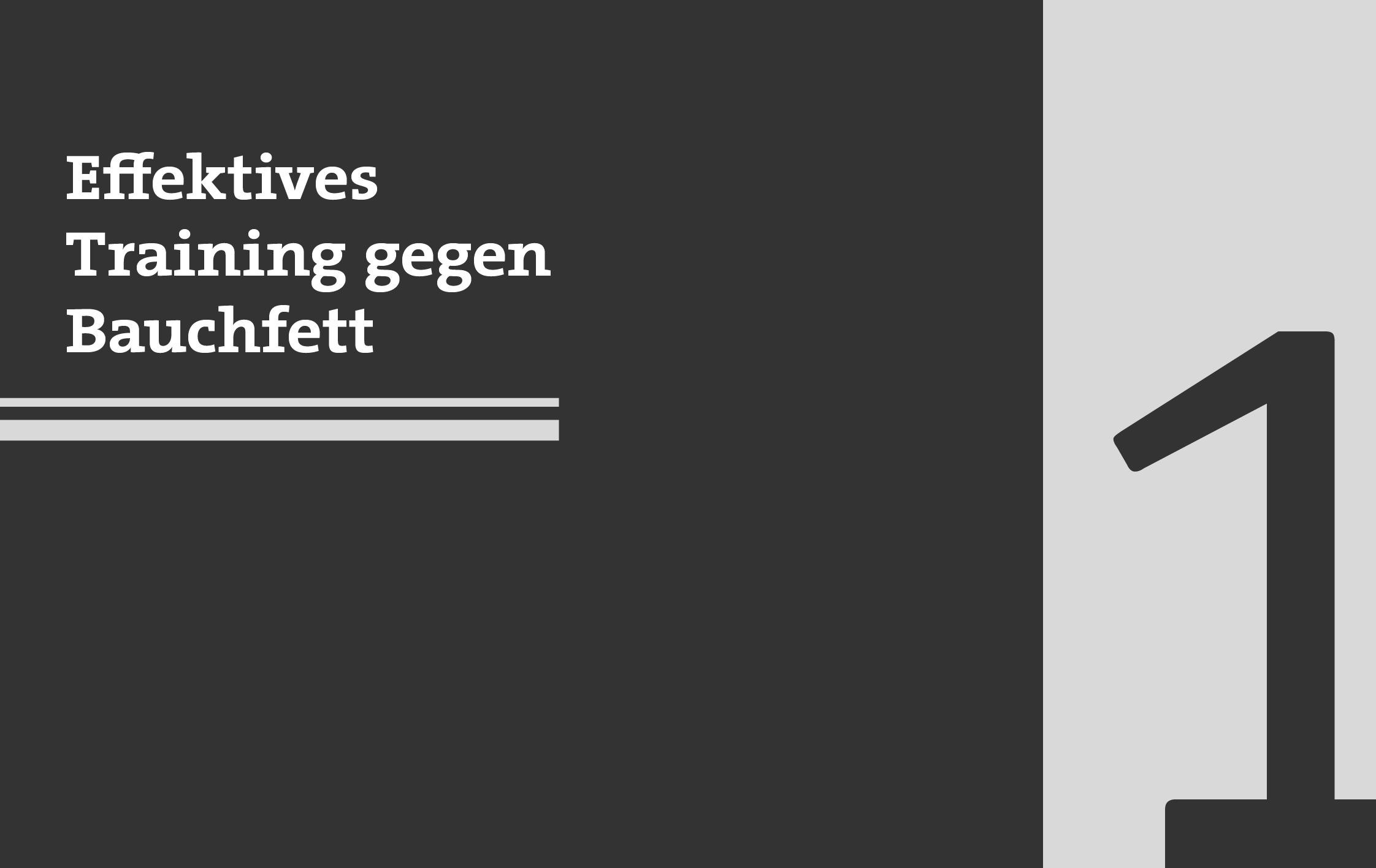 Beispielinhalt (Bild) 50 Workouts gegen Bauchfett