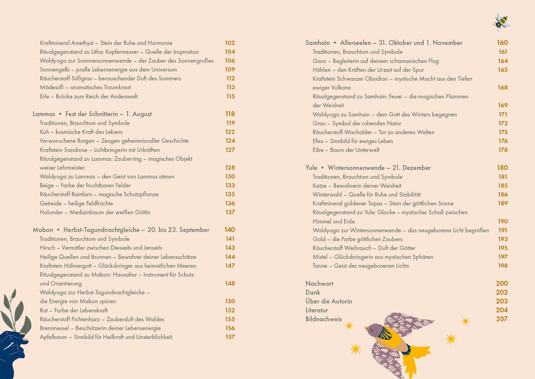 Beispielinhalt (Bild) Die Magie der 8 Jahreskreisfeste