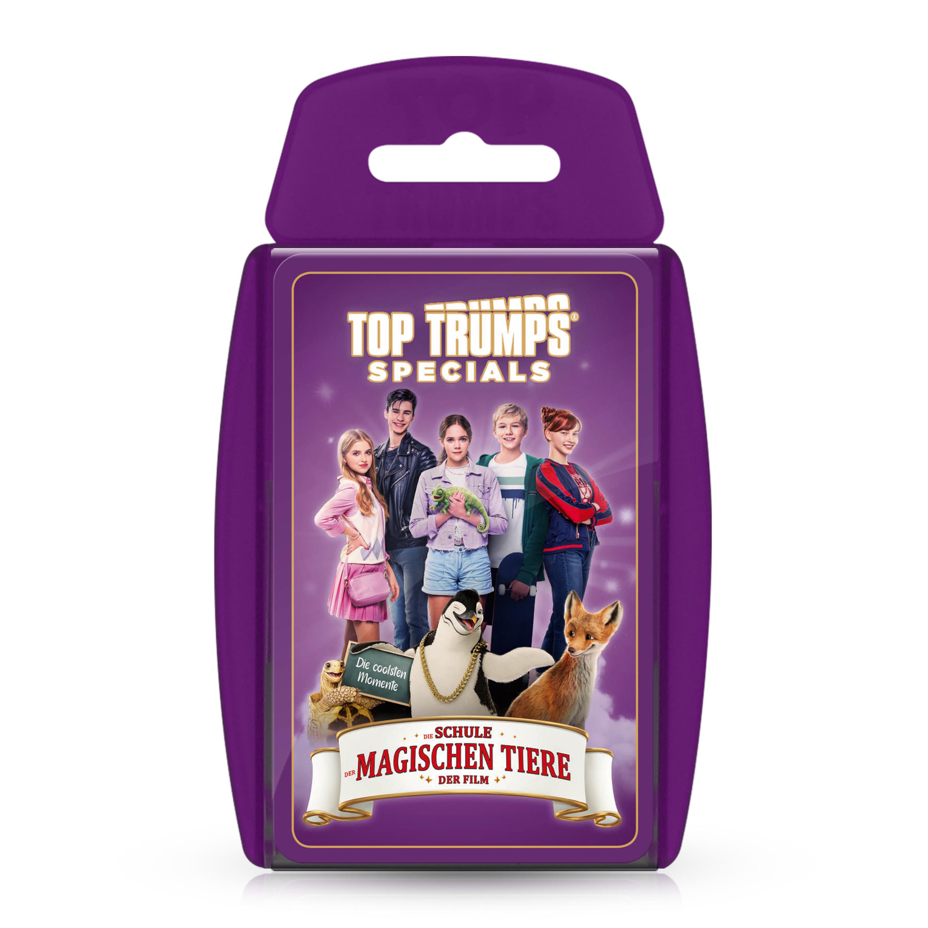Vorderes Coverbild Top Trumps die Schule der Magischen Tiere