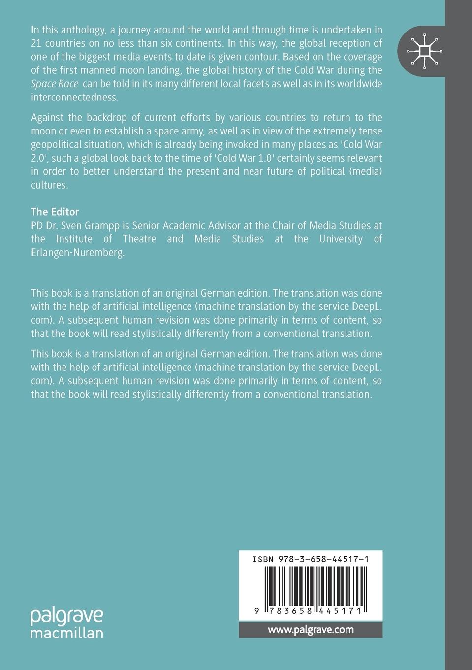 Rückseitencover Messages from the Moon