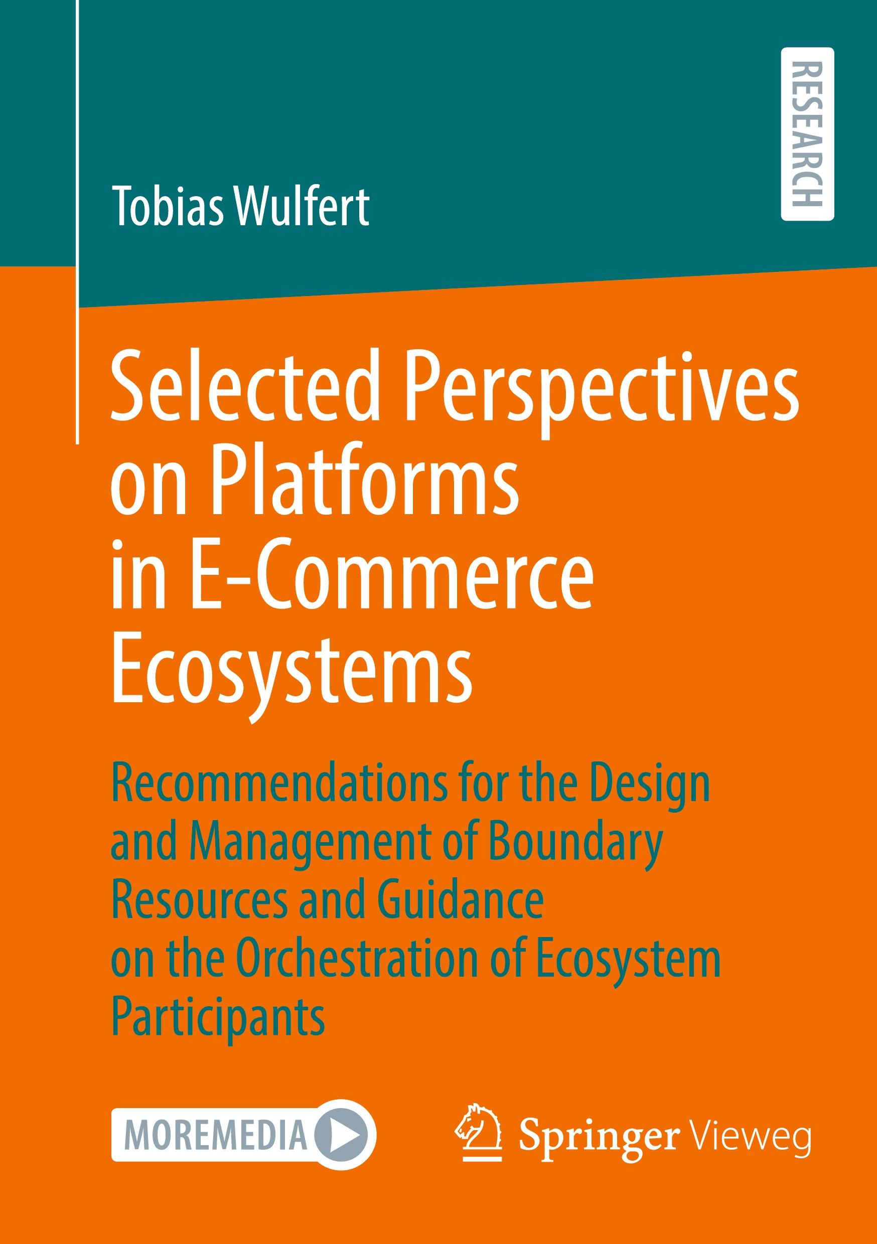 Vorderes Coverbild Selected Perspectives on Platforms in E-Commerce Ecosystems