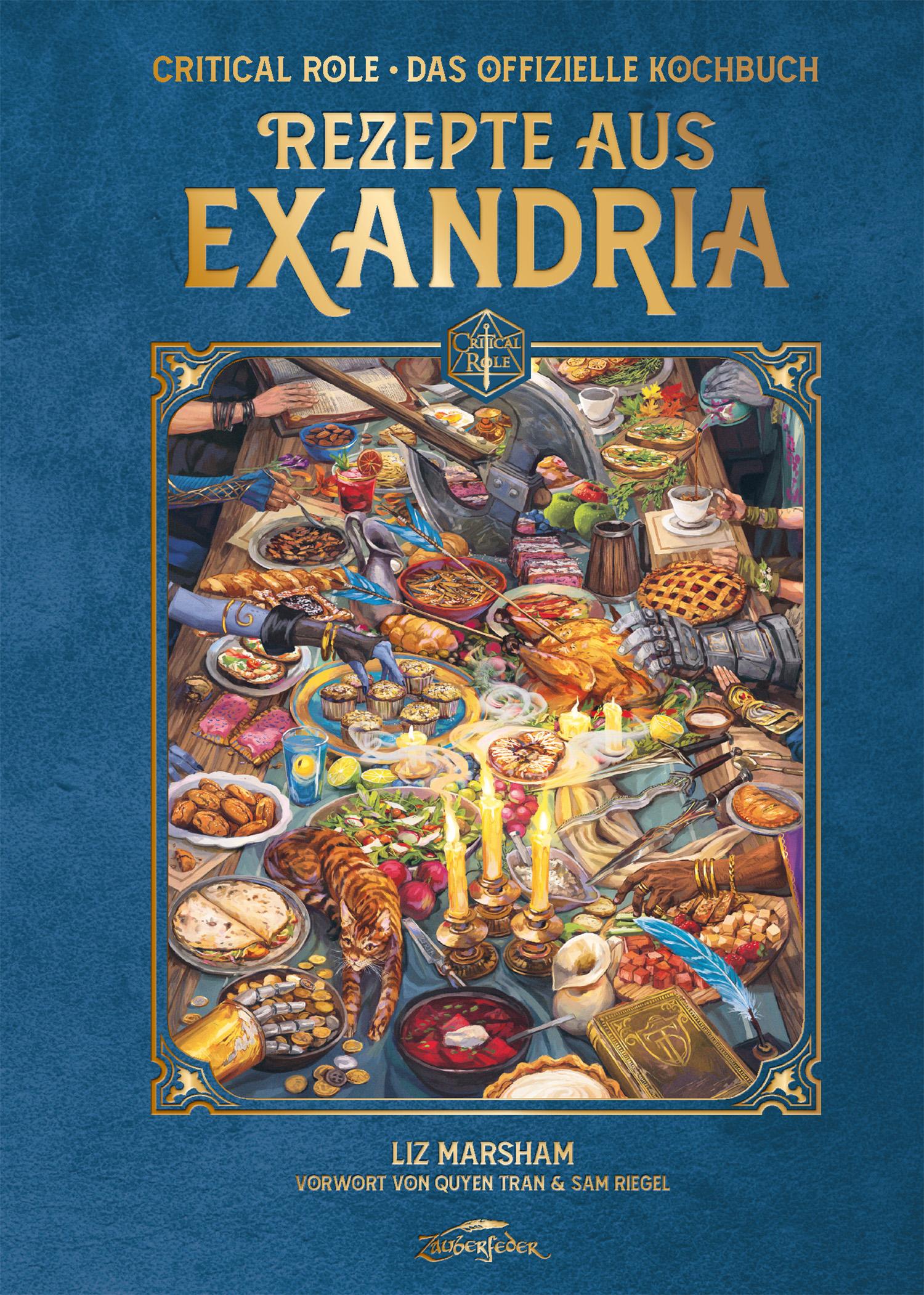 Vorderes Coverbild Critical Role: Rezepte aus Exandria