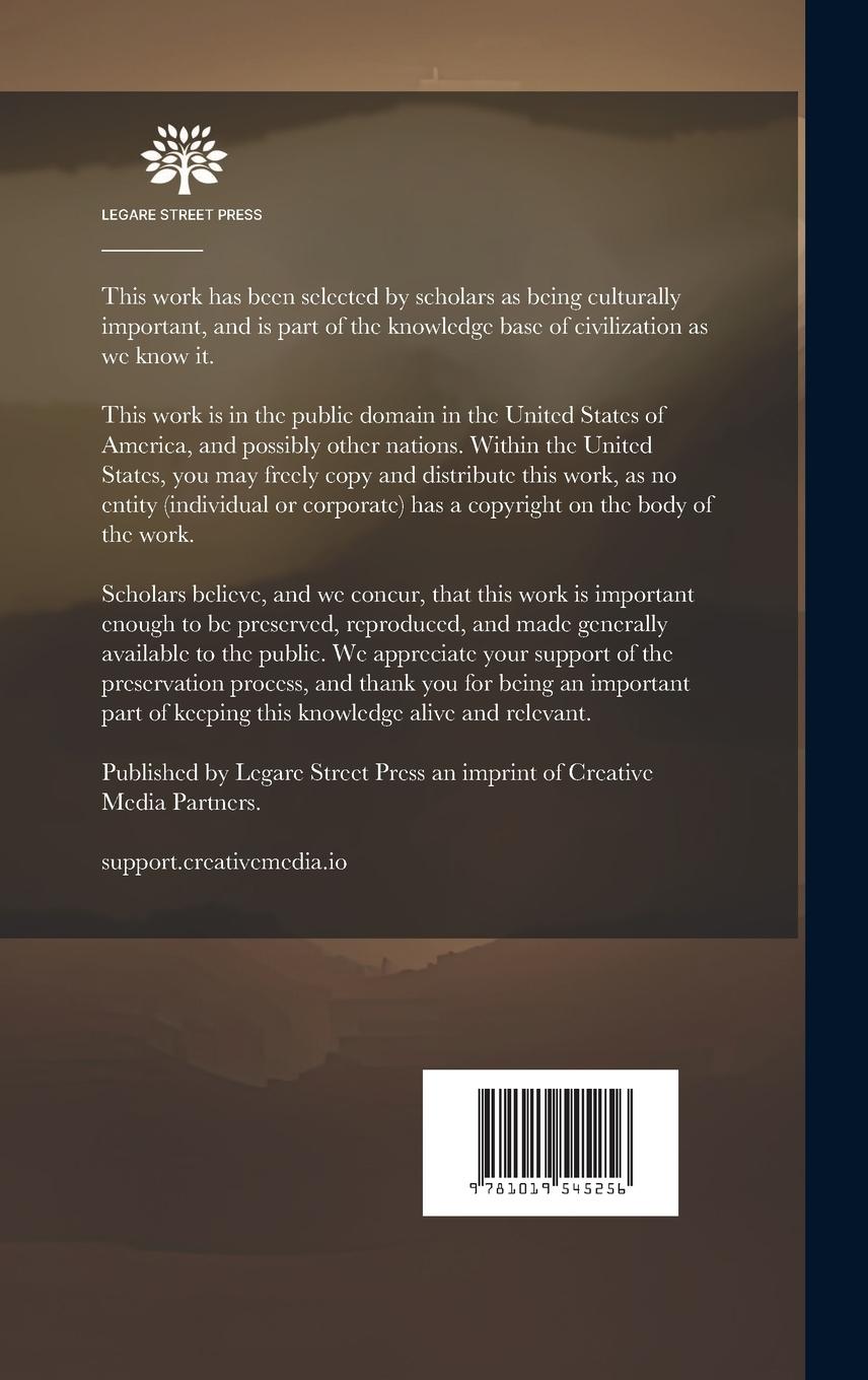 Rückseitencover Unity In Trinity, And Trinity In Unity. A Dissertation