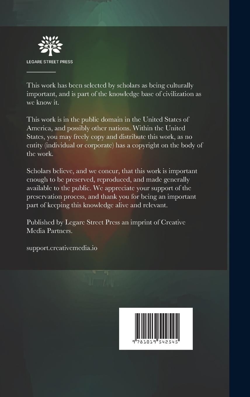 Rückseitencover A Treatise on the Causes and Cure of Stuttering With Reference to Certain Modern Theories