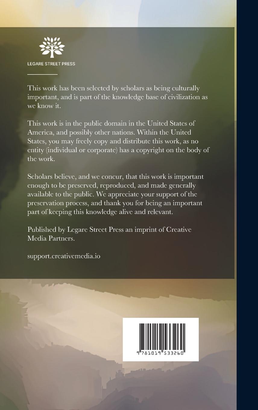 Rückseitencover The Unearned Increment: Or, Reaping Without Sowing