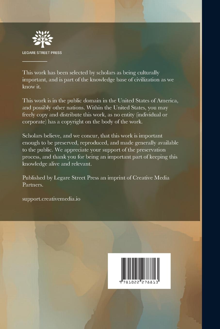 Rückseitencover Discours Sur Le Gouvernement ......