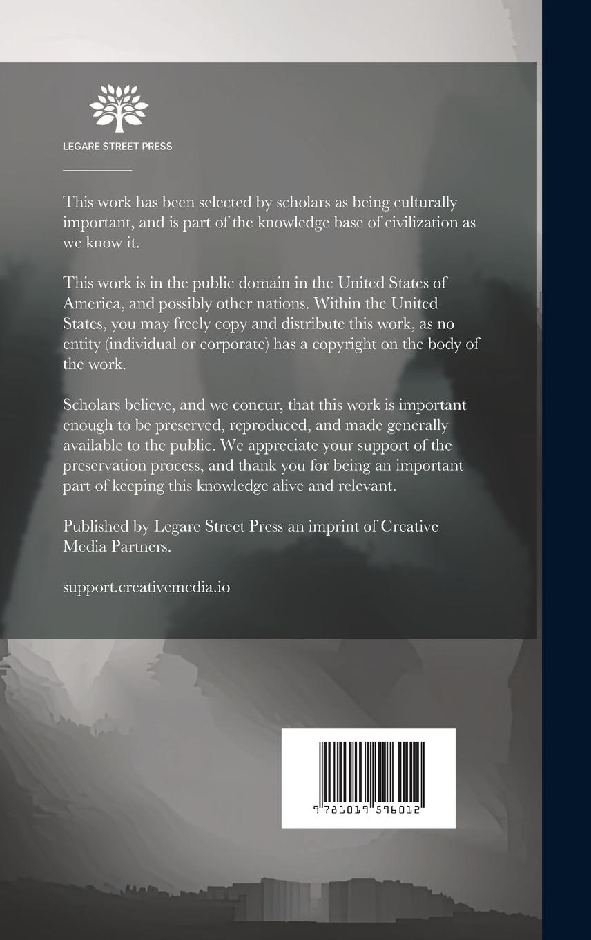 Rückseitencover A Life With a Purpose; A Memorial of John Lawrence Thurston, First Missionary of the Yale Mission