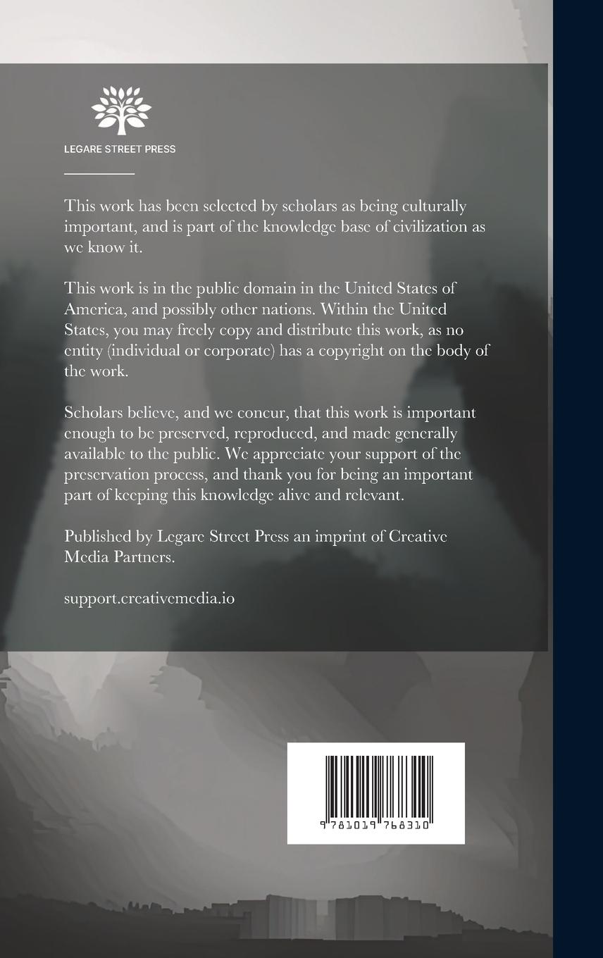 Rückseitencover Some Brief Memoirs of the Life of David Hall