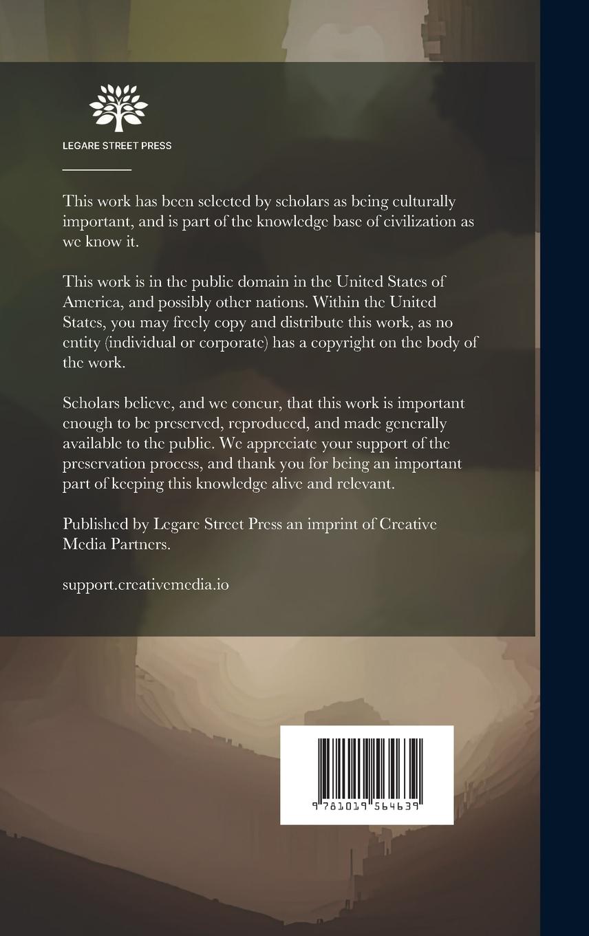 Rückseitencover Botanicus Universalis Et Hortulanus