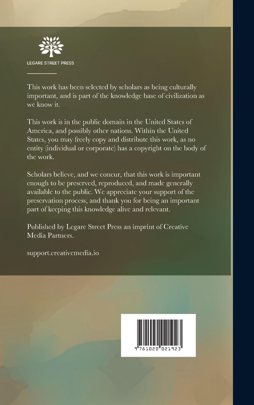 Rückseitencover The Lumberman's Directory and Reference Book of the United States and Canada..