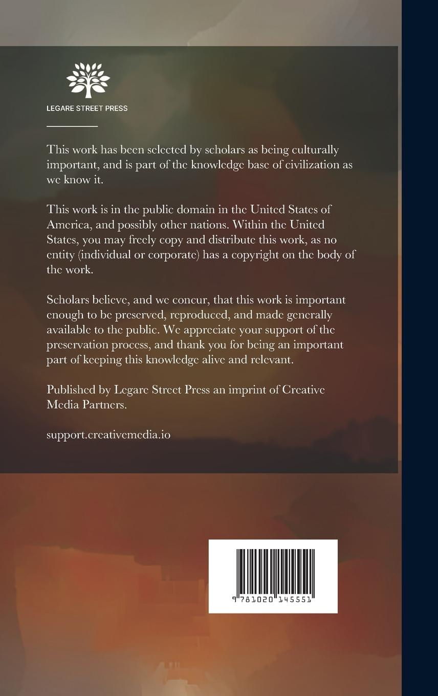 Rückseitencover Les Discours De M. Le Comte De Bismarck