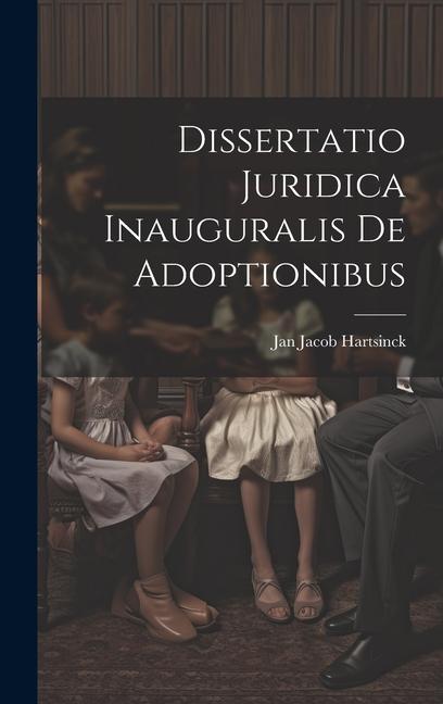 Vorderes Coverbild Dissertatio Juridica Inauguralis De Adoptionibus