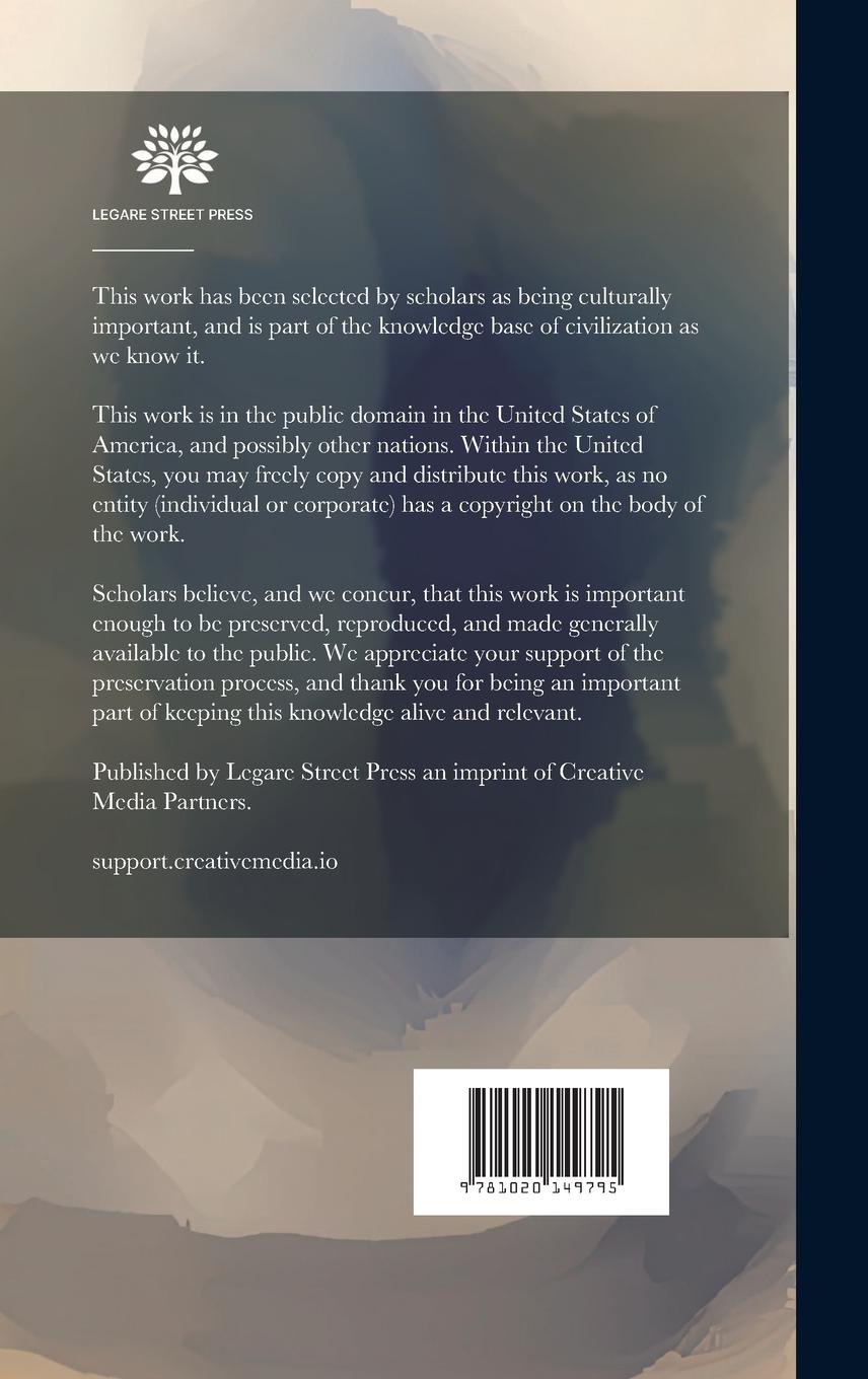 Rückseitencover Journal Of The United States Artillery; Volume 51