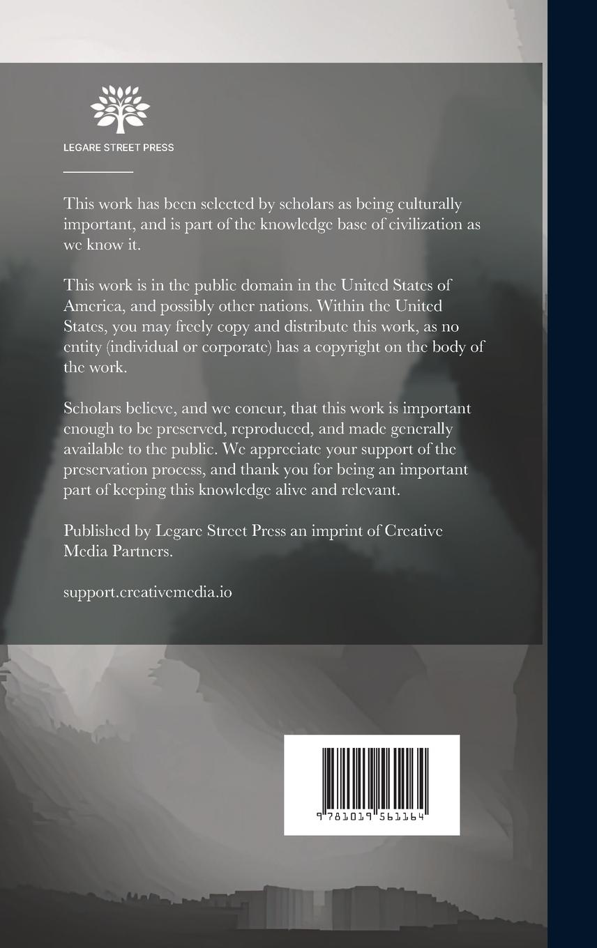 Rückseitencover The Life and Times of Rev. George Peck, D.D.