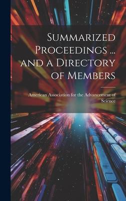 Vorderes Coverbild Summarized Proceedings ... and a Directory of Members