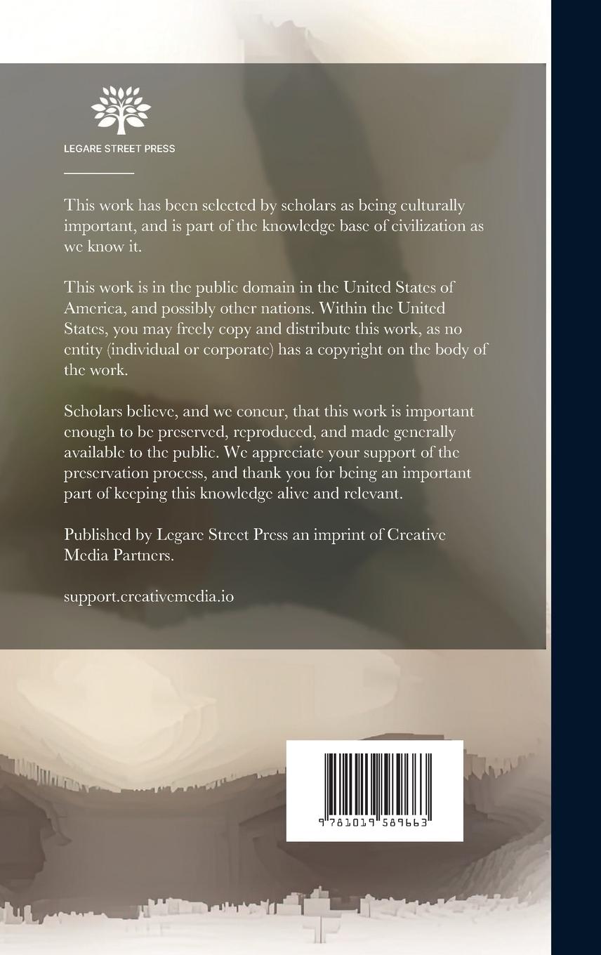 Rückseitencover Books in the House; an Essay on Private Libraries and Collections for Young and Old