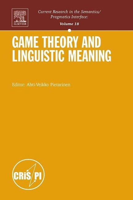 Vorderes Coverbild Game Theory and Linguistic Meaning