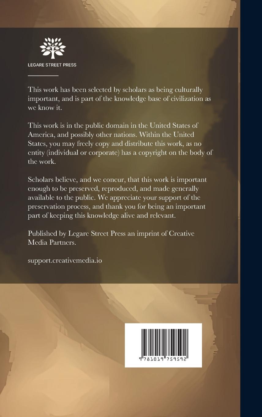 Rückseitencover A Philosophical Inquiry Concerning Human Liberty