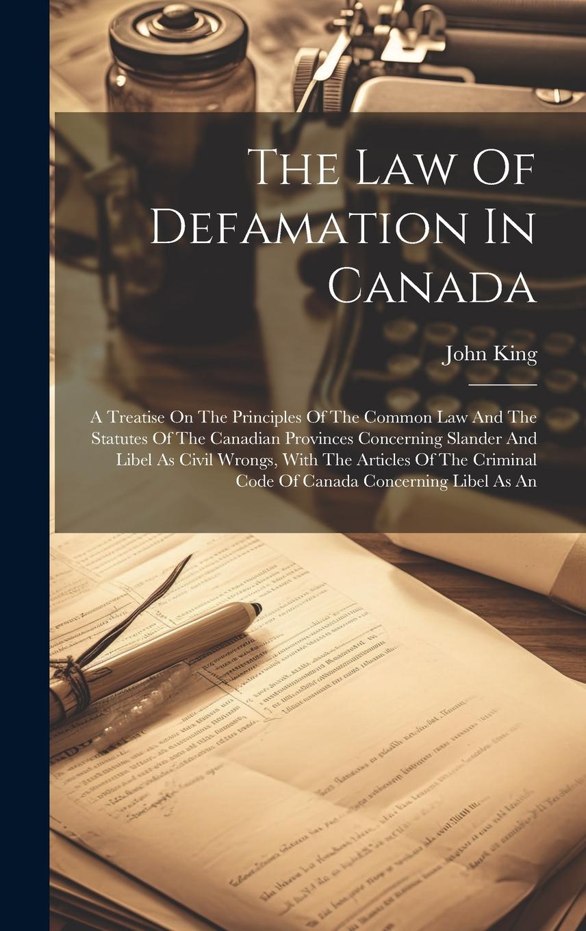 Vorderes Coverbild The Law Of Defamation In Canada