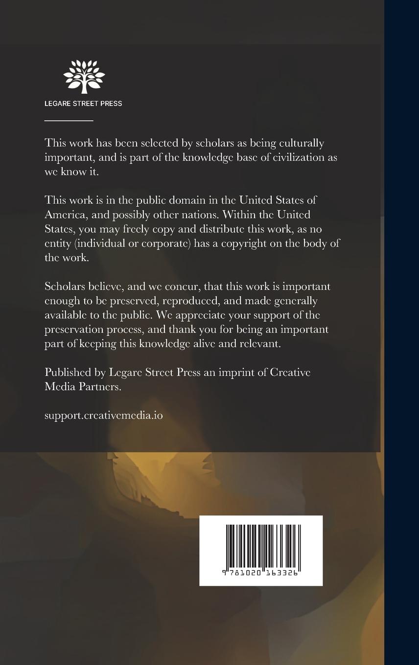 Rückseitencover The History Of Public Franchises In New York City: Boroughs Of Manhattan And The Bronx